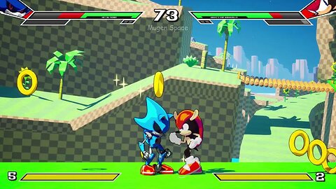 Metal Sonic VS Mighty I Sonic Smackdown