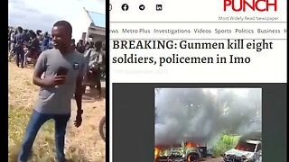 Video Of Soldiers In Dialogue With Bandits BREAKING: Gunmen kill eight soldiers, policemen in Imo.