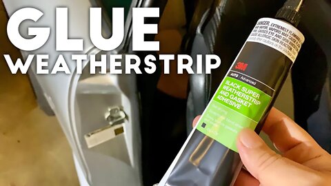 How to Glue Car Weatherstrip