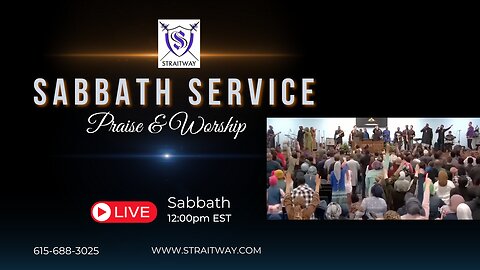 Sabbath Service Praise & Worship 2024-01-27