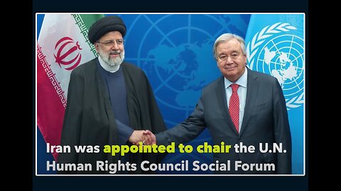 Iran | It's Not Laughing Matter, But Is Iran Laughing At Us? On Thursday (November 2nd 2023), Iran Is Becoming Chair of the U.N. Human Rights Council!!! | Why Is the Islamic Regime In Iran Becoming Chair of the United Nations Human Rights Council?!