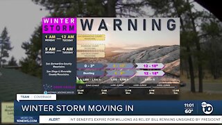 Winter storm coming to SD