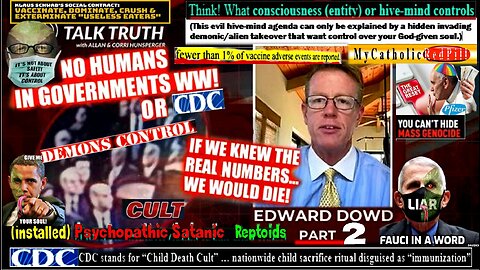Talk Truth 02.09.24 - Ed Dowd Testimony - Part 2 (related info and links in description)