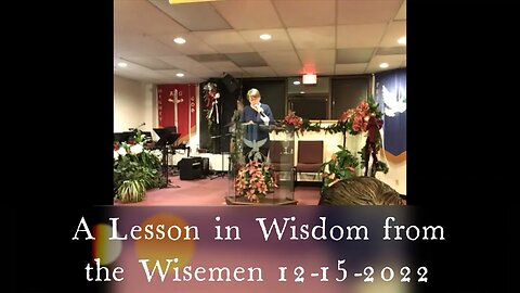 A Lesson in Wisdom from the Wisemen
