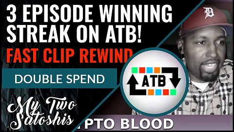 Crypto Blood Has a 3 Episode Winning Streak on @BitBoyCryptoChannel Around The Blockchain 👀