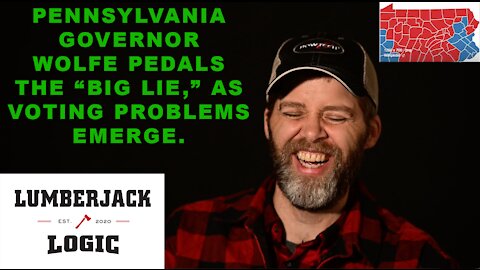 PENNSYLVANIA UPDATE!! Problems arise while WOLFE pedals THE BIG LIE.
