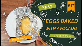 Eggs Baked with Avocado