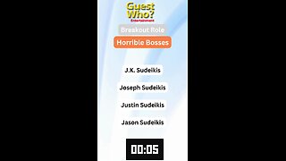 Guest This Actor #112 Like A Quick Quiz? | Horrible Bosses