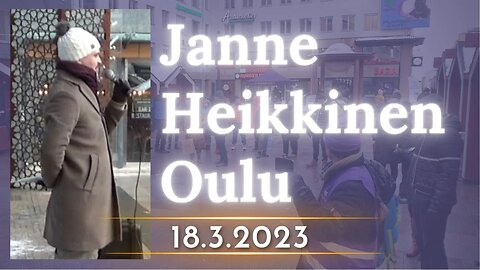 Vaaliliitto 2023: Janne Heikkinen - Oulu 18.3.2023