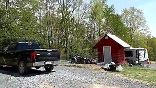 More planting today at the Homestead grapes and raspberry plants.