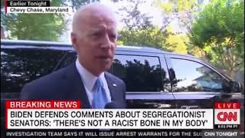 Biden said thatt's “doesn’t have a racist bone in his body” | TRUMP to return to the President