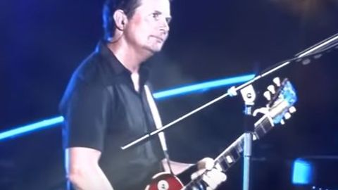 AWESOME : Michael J. Fox Plays 'Back to the Future' Songs Onstage