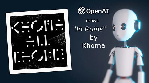 OpenAI's DALL-E 2 draws lyrics to In Ruins - Khoma