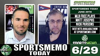 Free Sports Picks | MLB Picks, Predictions and Playoff Futures | SportsMemo Today June 29