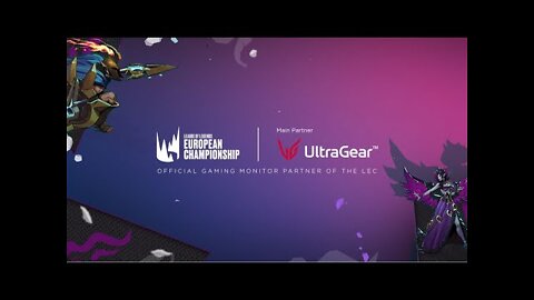 LG UltraGear: Official Gaming Monitor Partner of the LEC I LG