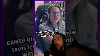 RayACTS - Gamer GIRL describes "Taco" Mouth Feel #shorts #gaming #streamer #livestream #twitch