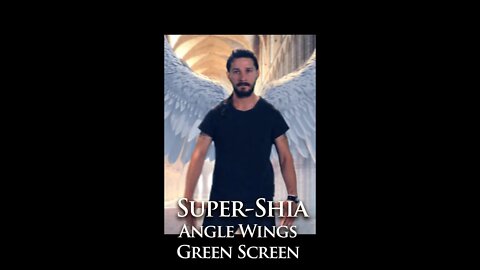 Super-Shia - Angel Wings Green Screen