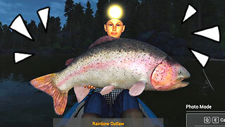 Brown trout eggs for Rainbow Outlaw Monster, Falcon fish monster, Fishing Planet pc
