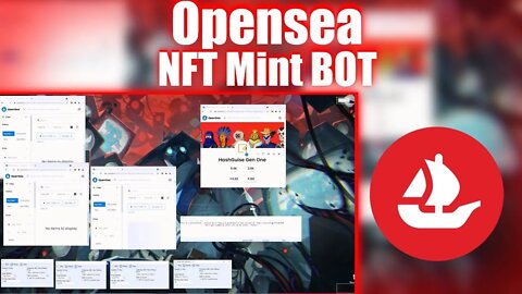 OpenSea Bot / NFT Bot 2022 / Fast Buy / Opensea Bidding Bot
