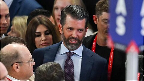 'Get out of here': Donald Trump Jr clashes with MSNBC reporter at RNC