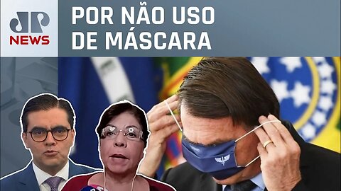 Bolsonaro deposita quase R$ 1 milhão para pagar multas; Kramer e Vilela comentam