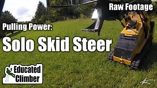 Skid Steer Pulling Power | Arborist Rigging | Skid Steer
