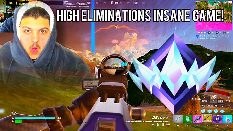 High Eliminations Solo Unreal Ranked Game With The New Mythic AR