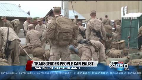 Transgender people free to enlist in US military from 2018 after court ruling