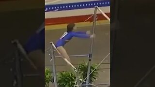 Mariana Tudor 🇷🇴 on Bars - 1986 McDonalds International Mixed Pairs Round 1 #shorts