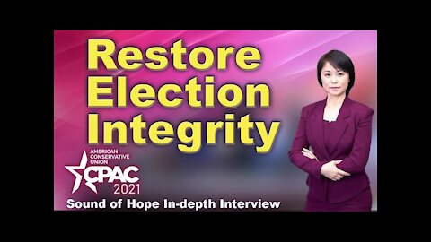 How to Restore Election Integrity (CPAC Interview #1)