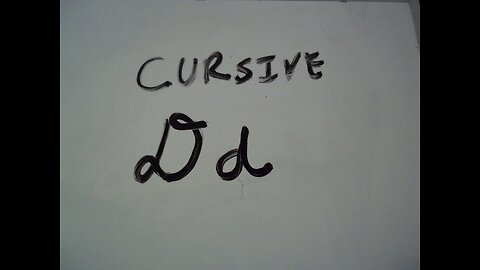 Cursive D