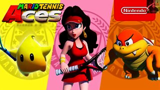 Mario Tennis Aces - Luma, Pauline, & Boom Boom REVEALED!