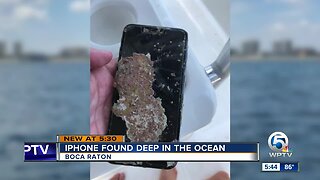iPhone missing for a year found off South Florida coast