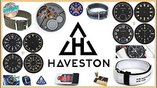 Vintage Military Industrial Design! | Haveston Watch Straps And The Coolest Coasters Ever!