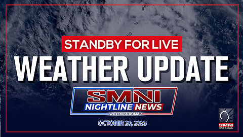 LIVE NOW: PAGASA weather update | October 20, 2023