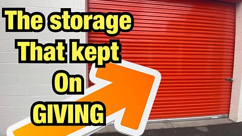 $569 STORAGE THAT KEEPS ON GIVING ! Storage wars Treasure in every box