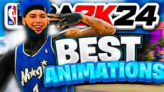 BEST ANIMATIONS + SETTINGS IN NBA 2K24 FOR ALL BUILDS