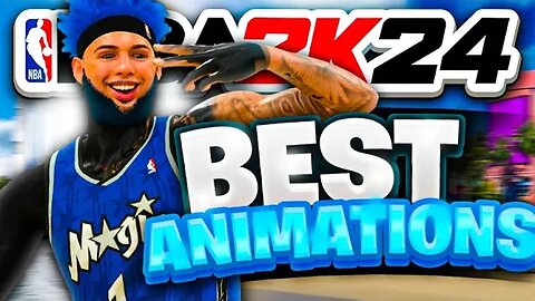 BEST ANIMATIONS + SETTINGS IN NBA 2K24 FOR ALL BUILDS