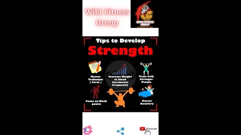 🔥Tips to develop strength🔥#fitness🔥#wildfitnessgroup🔥#shorts🔥