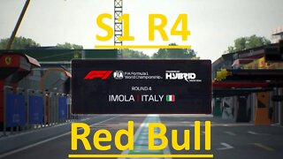 F1 Manager 2022 Team Red Bull S1 R4