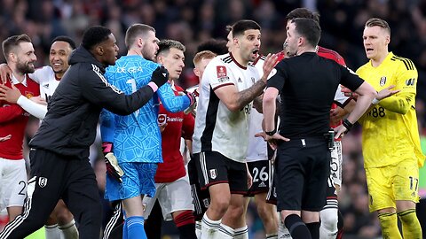 WHY Mitrovic got a red card #shorts #football