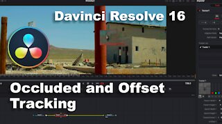 Davinci Resolve Fusion - Occluded and Offset Tracking
