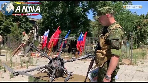 ‼️🇷🇺👌Военнослужащие Народной милиции ЛНР продемонстрировали трофейное оружие и технику #донбасс