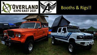 Overland Expo East 2021 - Vendor Area Walkaround, Rigs
