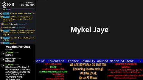 2024-01-11 07:00 EST - Patriots Soapbox AM: with MykelJaye, SkyeBreeze