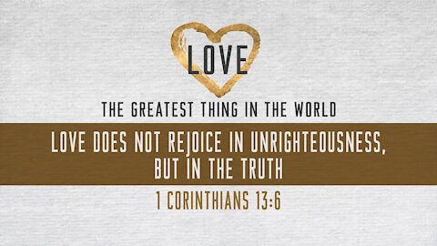 February 13 Devotional - Love does not rejoice in unrighteousness - Tiffany Root & Kirk VandeGuchte