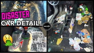 Super Cleaning A Disaster REPO | Extremely Nasty Chevy | Satisfying Car Detailing TRANSFORMATION!