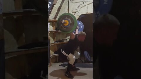 107 kg / 236 lb - No Hook Snatch - Weightlifting Training