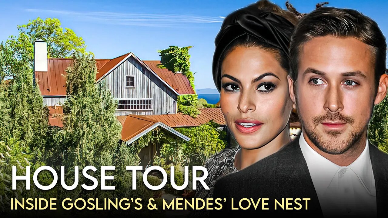 Ryan Gosling & Eva Mendes House Tour 5 Million Carpinteria Mansion