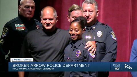 Broken Arrow Police Department holds formal graduation ceremony